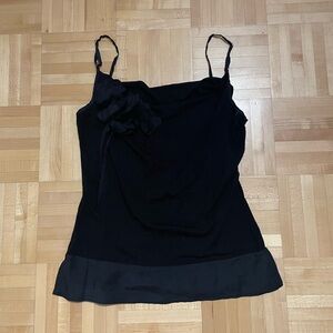 Jacob Black Ruffled Camisole